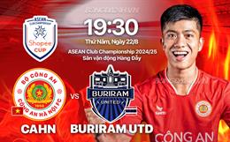 Video: CAHN - Buriram (Bảng B Shopee Cup 2024/25)